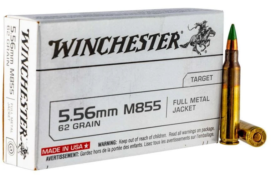 Winchester USA White Box Green Tip 5.56 NATO