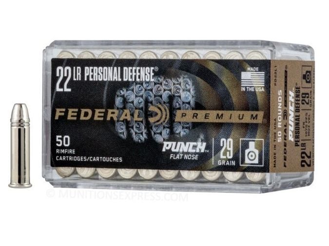Federal Premium Punch Personal Defense .22 LR