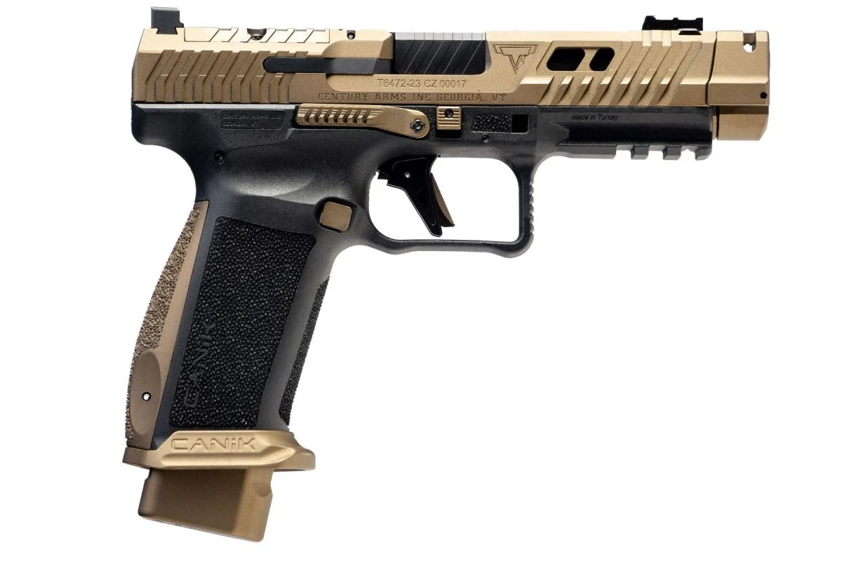Canik TTI Combat Competition 9mm TTI Bronze Cerakote Pistol