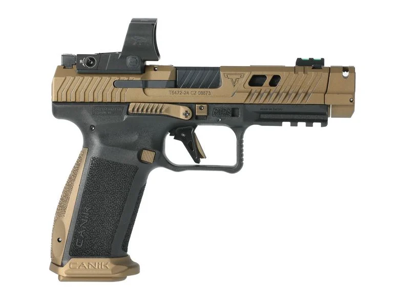 Canik TTI Combat Competition 9mm Bronze Cerakote Pistol w/ MECANIK M03 Red Dot