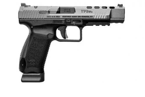 Canik TP9SFx Match 9mm Tungsten Grey Cerakote Pistol