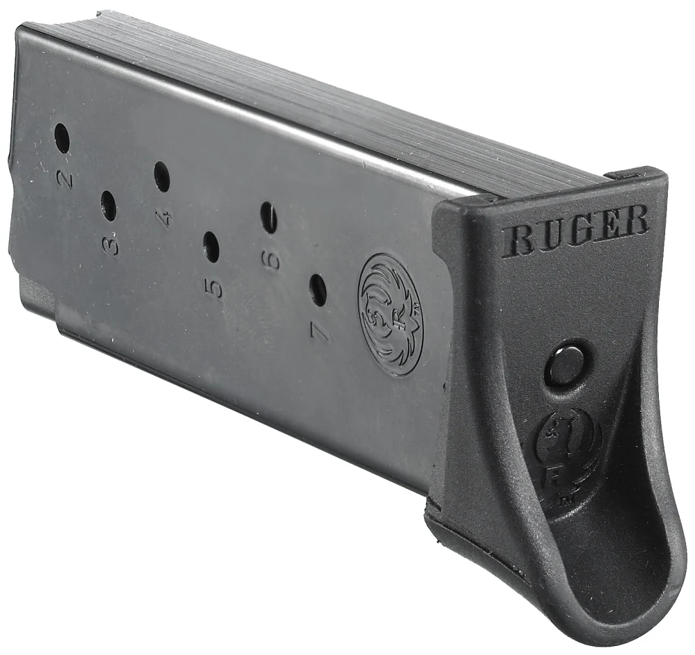 Ruger LC9 7-Round 9mm Luger Extended Floor Plate Magazine Blued Steel